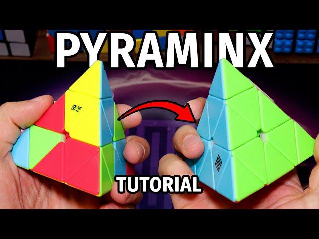 COMO MONTAR O PYRAMINX - MÉTODO BÁSICO