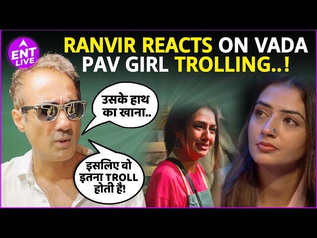 Vada Pav Girl Chandrika Dixit के साथ Bond, Cooking & Trolling पर क्या बोले Ranvir Shorey? | ENT LIVE