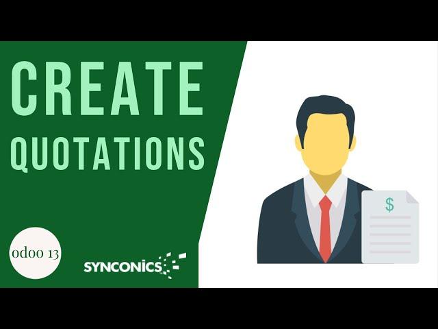 How to create purchase quotations and purchase orders? | OdooApps | Synconics[ERP]