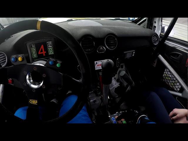 Onboard | Rallyeshow am Sachsenring 2020 | Nick Loof | Opel Adam R2