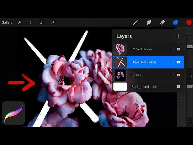 How To Easily Draw Behind An Image In Procreate
