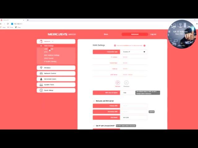 Mercusys Router Setup as Wireless Range Extender _Repeater WDS Bridging