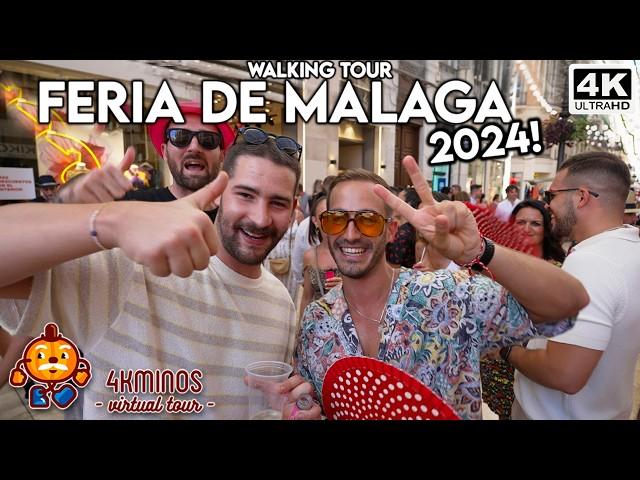 Feria de Málaga 2024 | 4K UHD | Walking Virtual Tour Spain