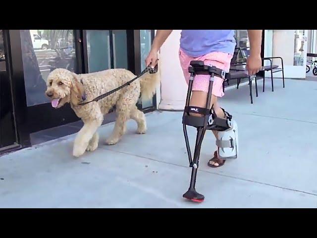 Crutches and Knee Scooters Are Obsolete - See Why the iWALK2.0 Changes Everything