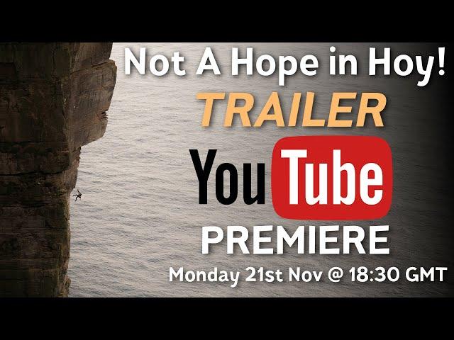 OFFICIAL TRAILER: Not A Hope in Hoy | PREMIERE 21/11 @ 18:30 GMT