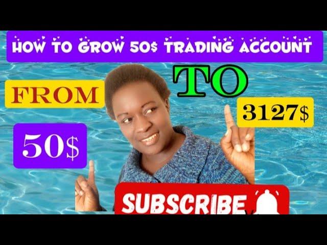 How To Grow A $50 Forex Account Trading Gold Only || Simple Gold (XAUUSD) Trading Strategy #trading