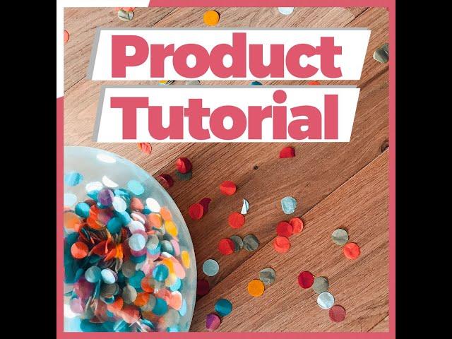 Video template - Product Tutorial