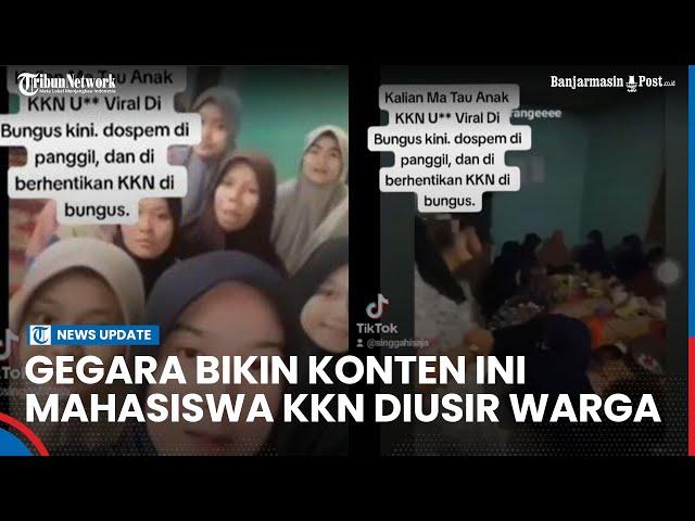 Viral! Gegara Bikin Konten Kritik Fasilitas Minim di Desa, Mahasiswa KKN UNP Diusir Warga