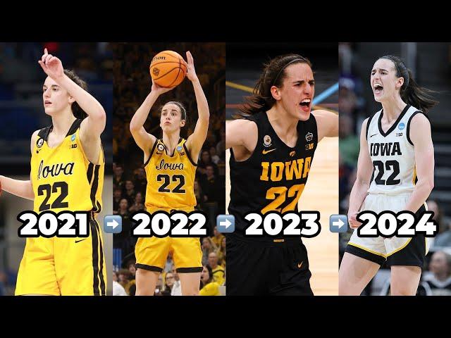 Nothing but Caitlin Clark March Madness highlights