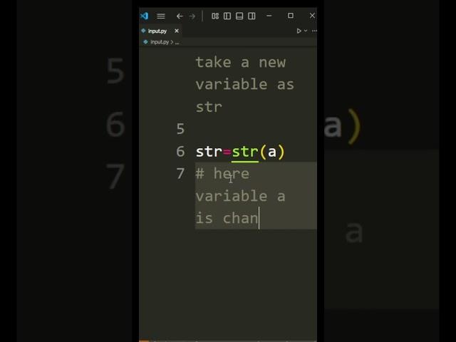 Convert  variable String to  integer In Python