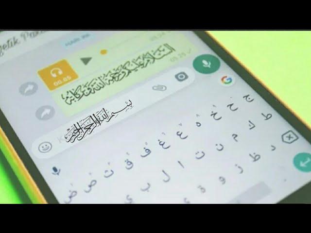 Cara Menampilkan Huruf Arab Unik pada Keyboard Android