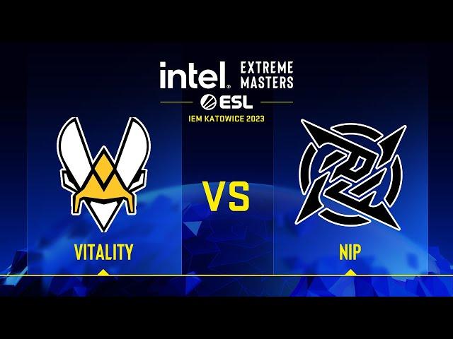 Vitality vs NiP | Map 2 Inferno | IEM Katowice 2023