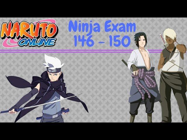 Naruto Online 4.0: Ninja Exam 146 - 150 | Lightning Main