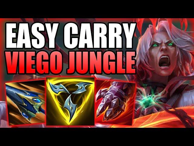 THIS IS HOW YOU CAN EASILY CARRY SOLO Q GAMES WITH VIEGO JUNGLE! - Gameplay Guide League of Legends