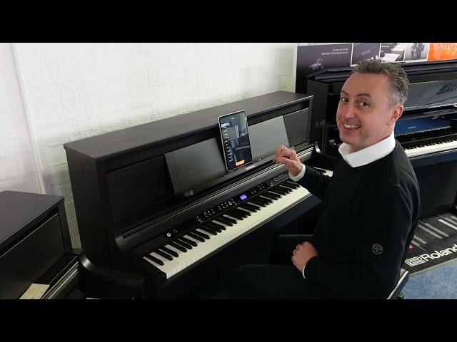 Roland LX-6 Digital Piano Demonstration & Review | Reason To Buy A Roland LX6 Digital Piano