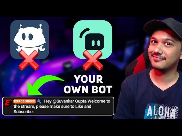 No More NightBot or Streamlabs : Add Your Own Chatbot on Live Stream