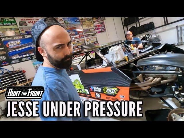 The Expectations are High… Pumping Up Jesse for Our First Race with Kubota!