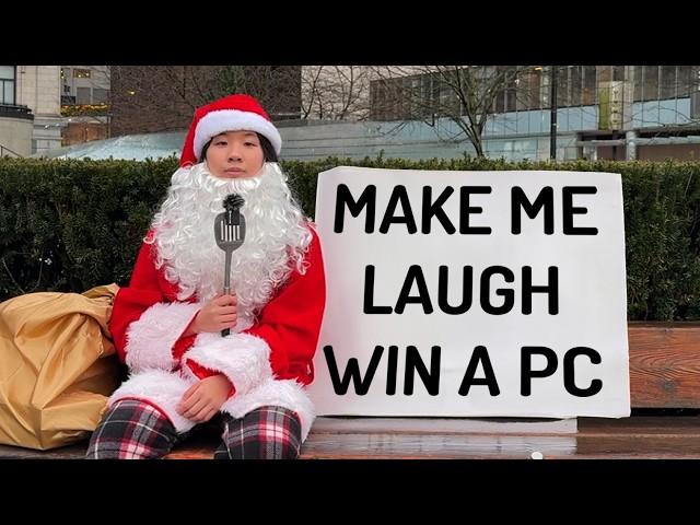 Make Me Laugh, Win a PC