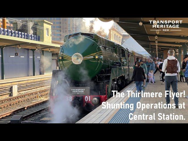 The Thirlmere Flyer! | Shunting Operations at Central Station.