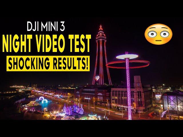 DJI Mini 3 NIGHT VIDEO and Photo TEST