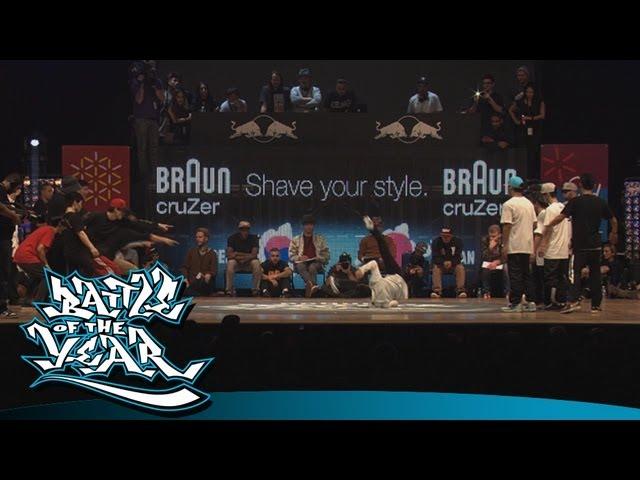 BOTY 2012 - BATTLE SEMIFINAL I - MORNING OF OWL VS.THE FLOORRIORZ [OFFICIAL HD VERSION BOTY TV]