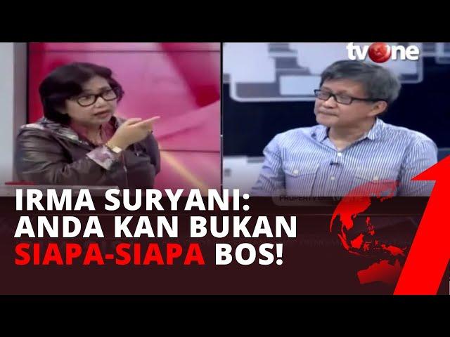 DEBAT SERU! Irma Suryani vs Rocky Gerung Soal Inkonsistensi Gerindra (07/10/2019)