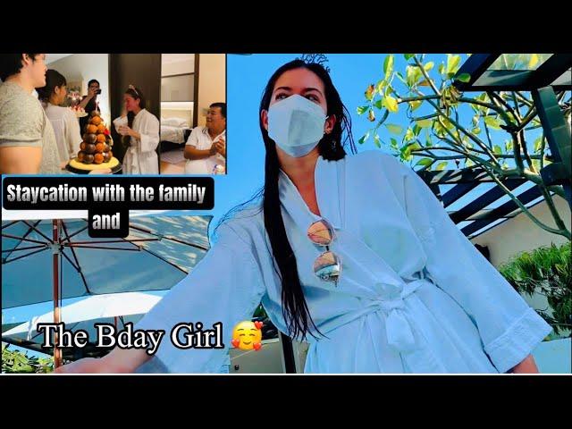 Staycation with the family and Bday of Shaina Magdayao | Vina Morales | Magdayao Family