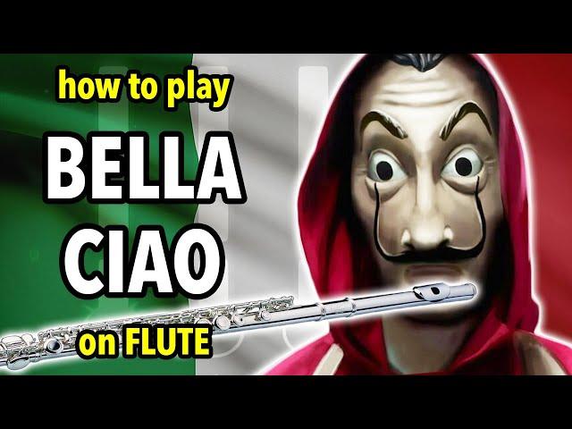 How to play Bella Ciao on Flute | Flutorials