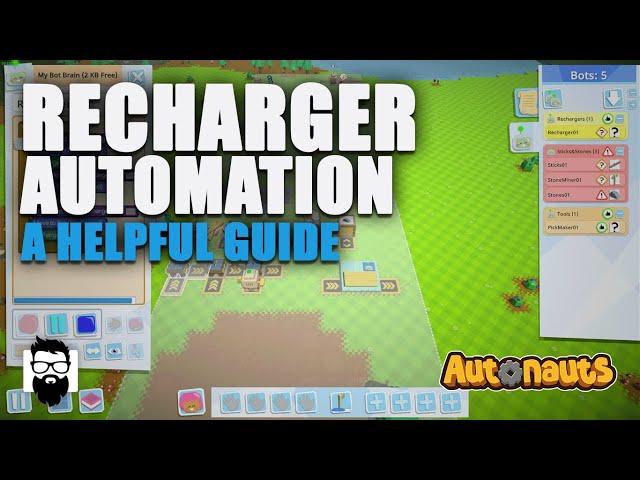 Autonauts - Recharger Automation - A Helpful Guide | OneLastMidnight