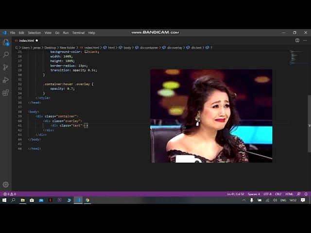 Create an image overlay effect || Using HTML and CSS || Web Development Tutorial