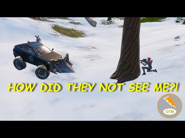 HOW DID THEY NOT SEE ME?! - Fortnite Funny Moments - Gameplay