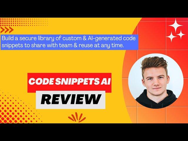 Code Snippets AI Review, Demo + Tutorial I Generate & share code snippets for VS Code using AI