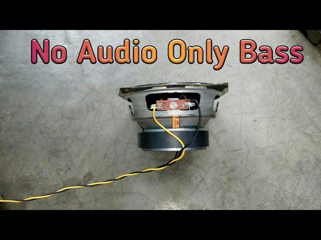 How To Make Bass Booster Speaker With Use Capacitor