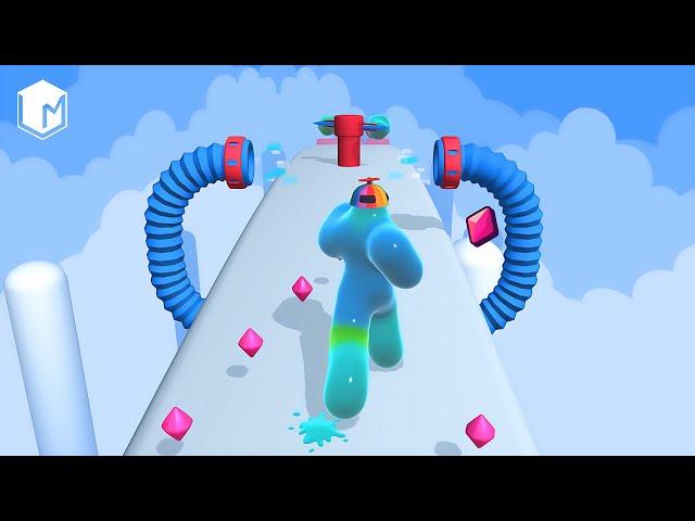 Blob Runner 3D ​​​​- All Levels Gameplay Walkthrough - Android or IOS Mobile Game