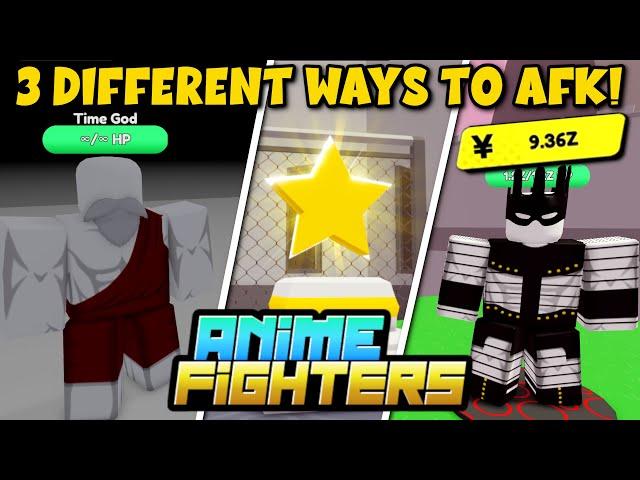 3 DIFFERENT Ways To AFK In Anime Fighters Simulator! (Which is the best?)