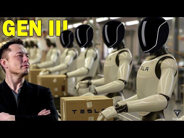 It Happened! Elon Musk ANNOUNCES 6 HUGE Updates Tesla Bot Gen 3, Shock All Arrivals! (MIX)