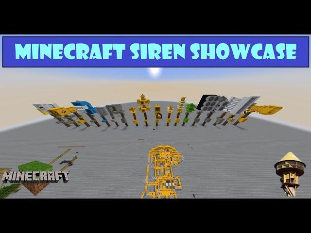 Minecraft Tornado Siren Tour/Showcase | Minecraft Java Edition