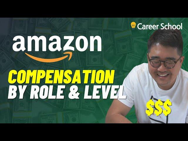 Amazon Total Compensation per Role and Level (US, corporate jobs)