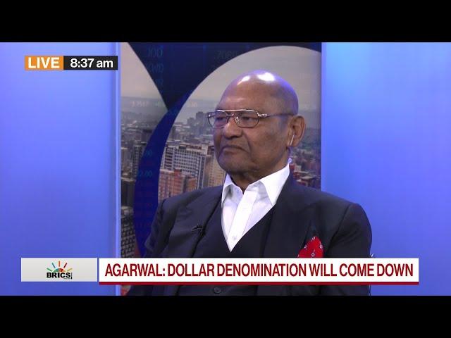 Vedanta’s Agarwal Sees Dependency on Dollar to Come Down 30%