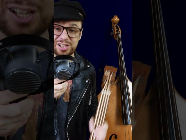 Upright Bass vs. Ukulele Bass #bass #bassist #guitar #ukulele #music