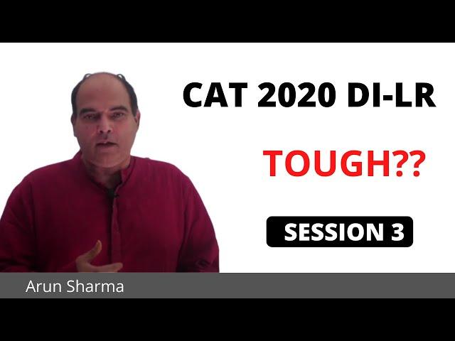 CAT 2020 Data Interpretation: Was it Tough Session 3