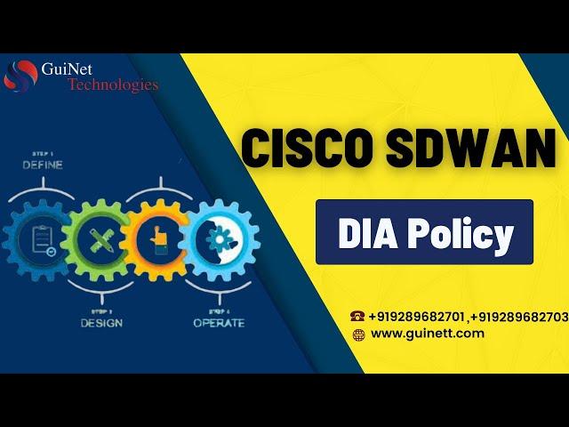 Cisco SDWAN--- DIA Policy