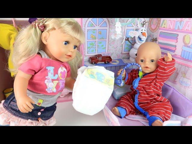 МИША НАДУЛ В КРОВАТКУ Куклы Пупсики #Бебибон Мультик Куклы Для девочек