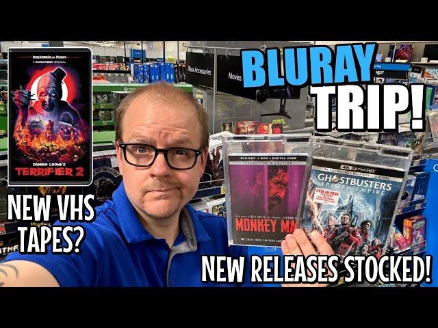 Bluray Hunting TRIP At The WALMART! | Ghostbusters And VHS Tapes?