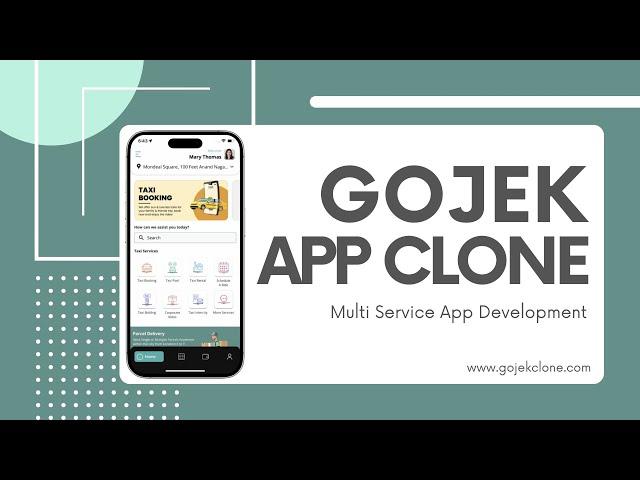 Gojek App Clone Multi Service App Development