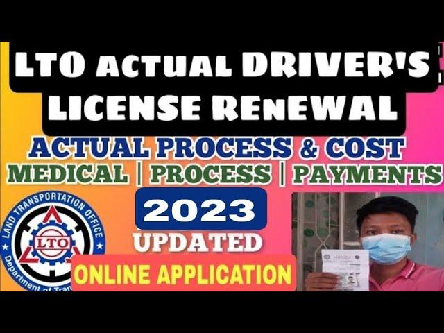 LTO 2023 Driver's license Renewal | 10 years Validity | Paano mag renew ng lisensya