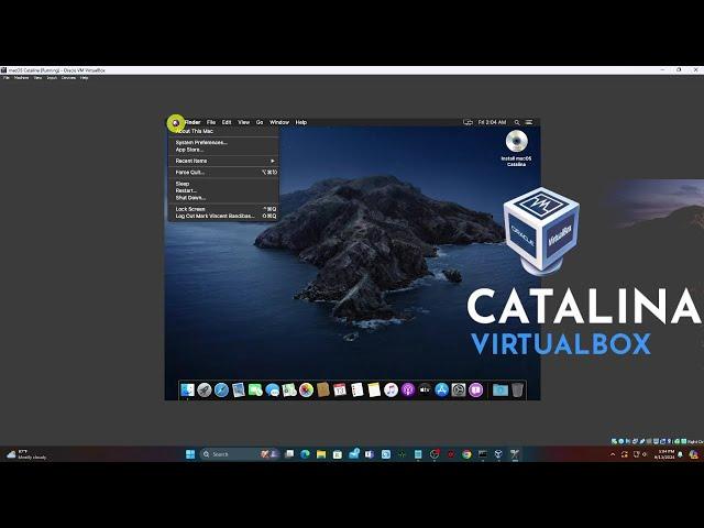 How to Install macOS Catalina in VirtualBox on Windows