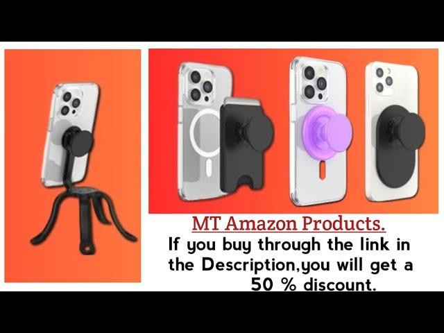 PopSockets Phone Grip Compatible with MagSafe || MT Amazon Products.