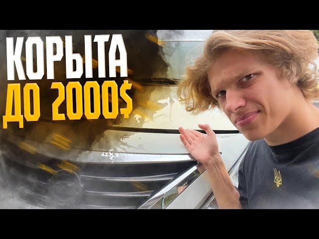 Аукцион США: Самые Дешевые Авто до 2000$! Аукцион Целых Машин в Америке!