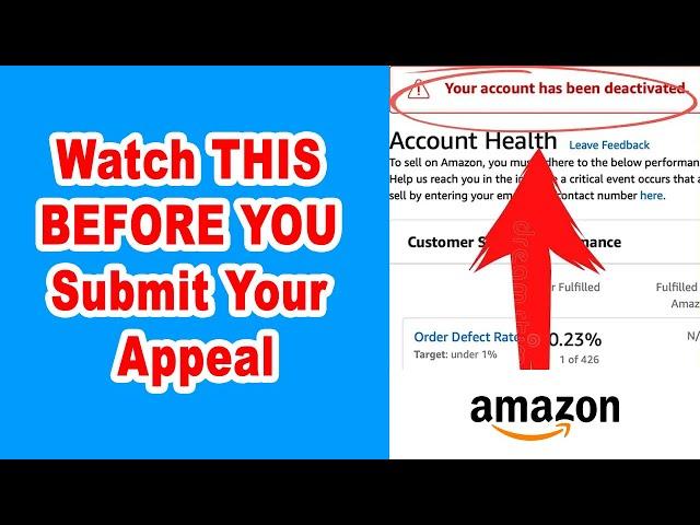 How to REACTIVATE Your Amazon Seller Account in 24h | Step-by-Step Guide & Free Appeal POA